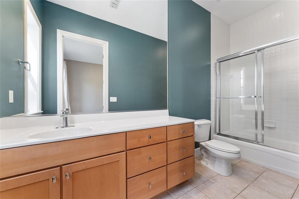 Bathroom, Dual Sink Vanities, Glass Shower, Interior