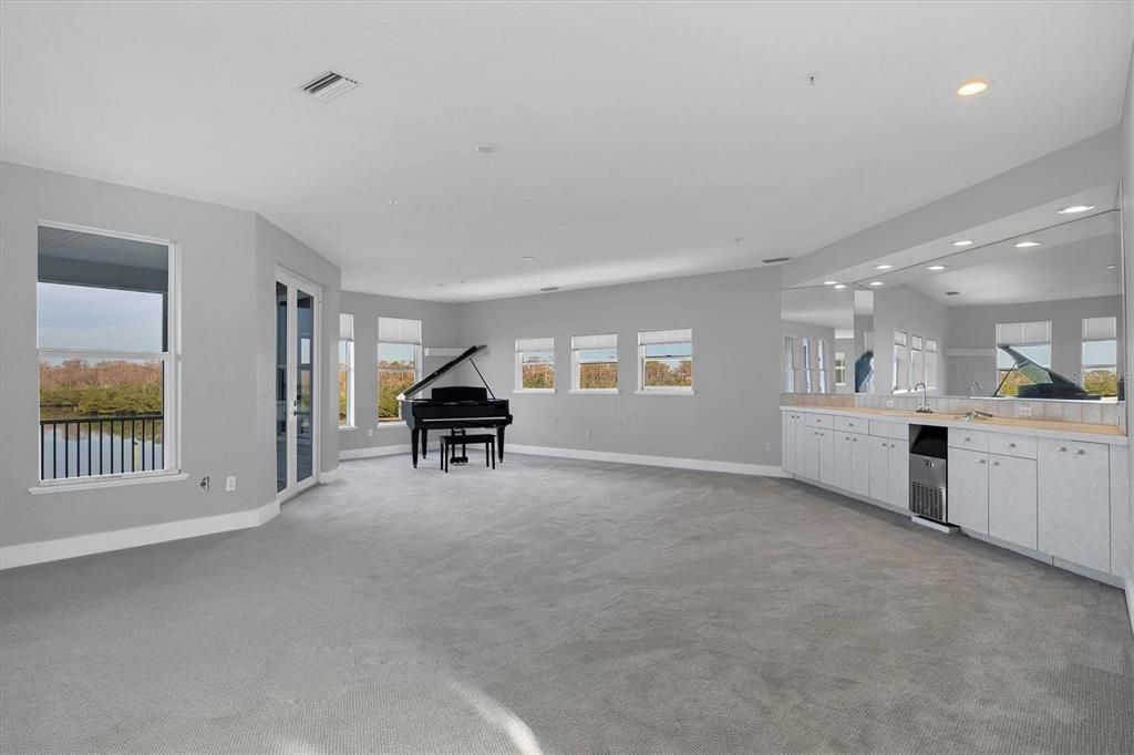 Interior, Piano, Recessed Lighting
