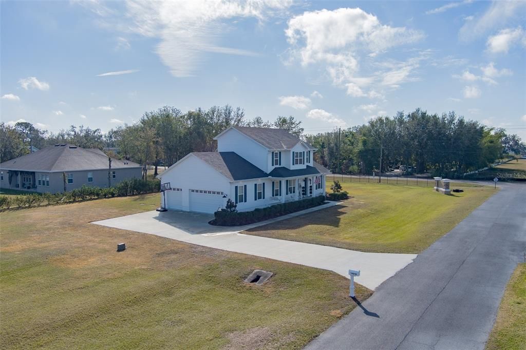 Backyard, Detached Garage, Exterior