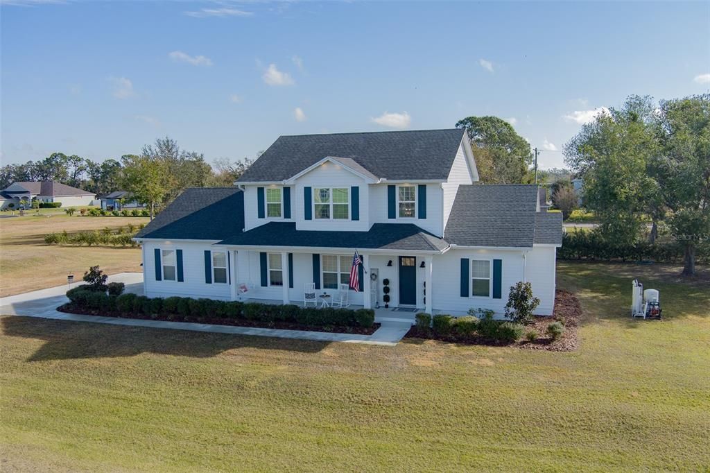 Backyard, Exterior, Facade, Farmhouse