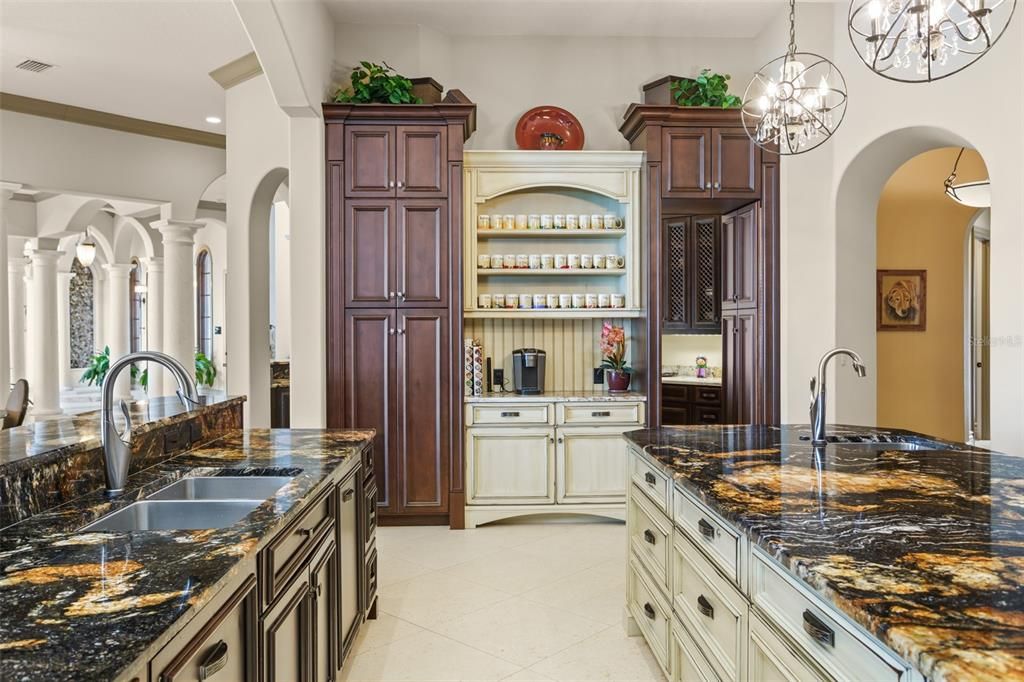 Interior, Kitchen, Pendant Lights, Recessed Lighting