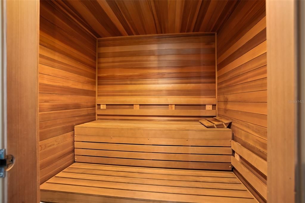 Interior, Sauna Room