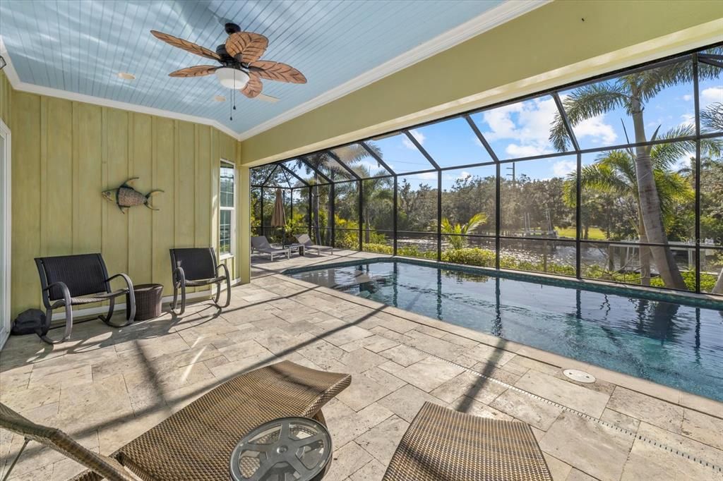 Glass Ceilings, Interior, Pool, Sun Room