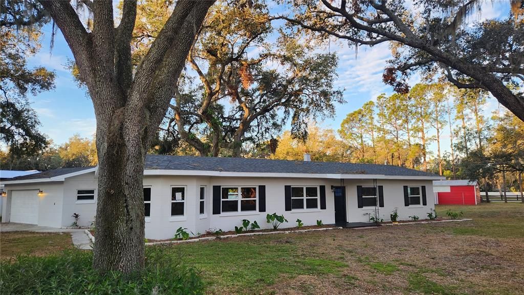 Attached, Backyard, Exterior, Facade, Ranch