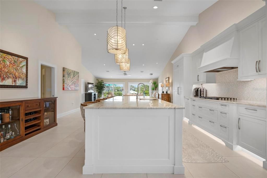 Interior, Kitchen, Pendant Lights, Recessed Lighting