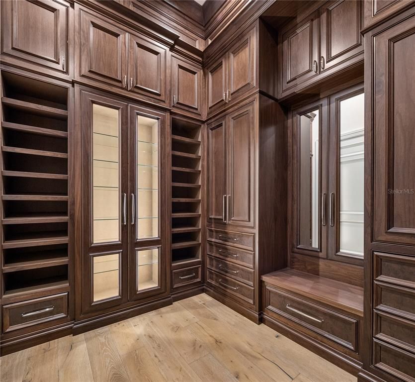 Interior, Walk-in Closets, Wood Texture Flooring