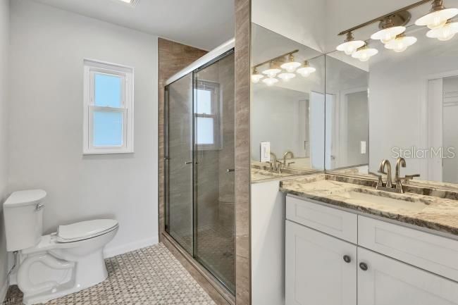 Bathroom, Glass Shower, Interior