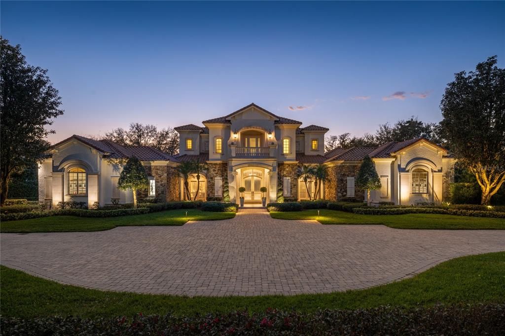 Backyard, Exterior, Facade, French Provincial