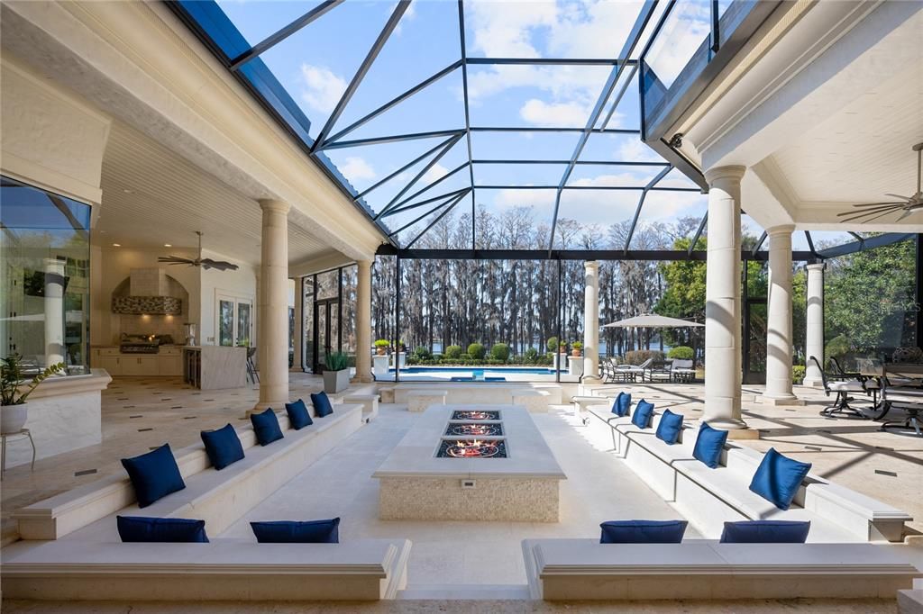 Glass Ceilings, Interior, Pool, Sun Room