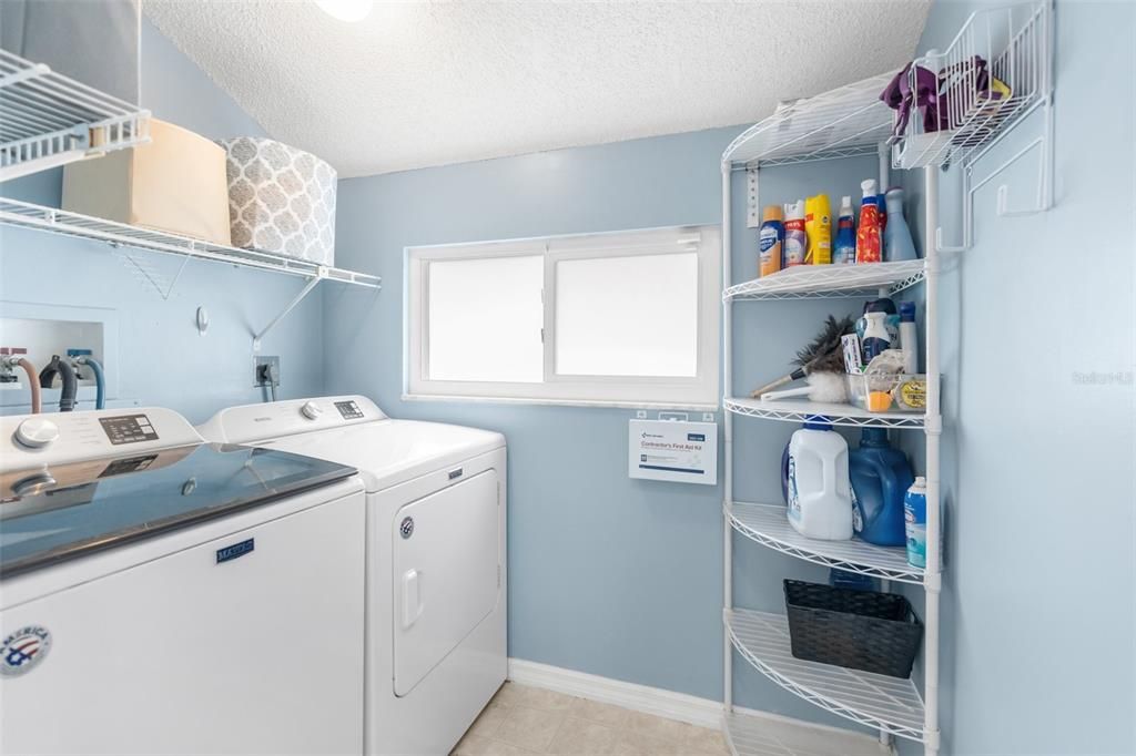 Interior, Washer