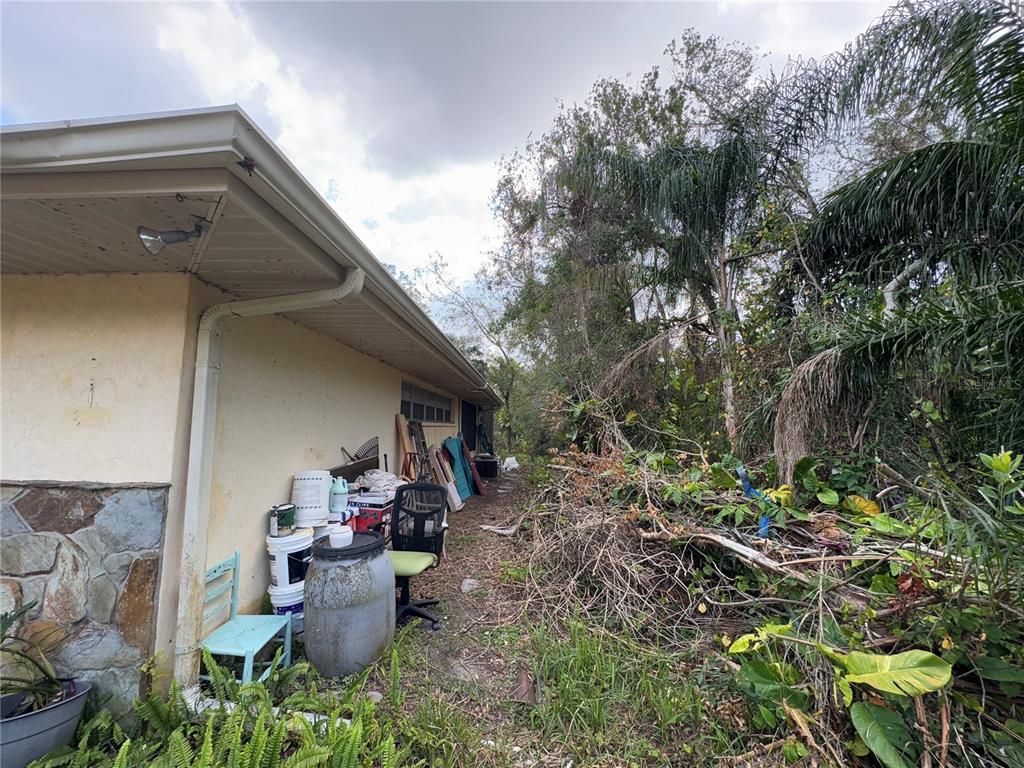 Backyard, Exterior