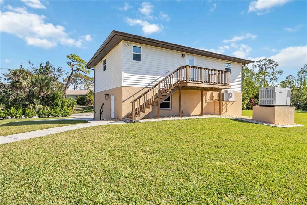 Backyard, Exterior