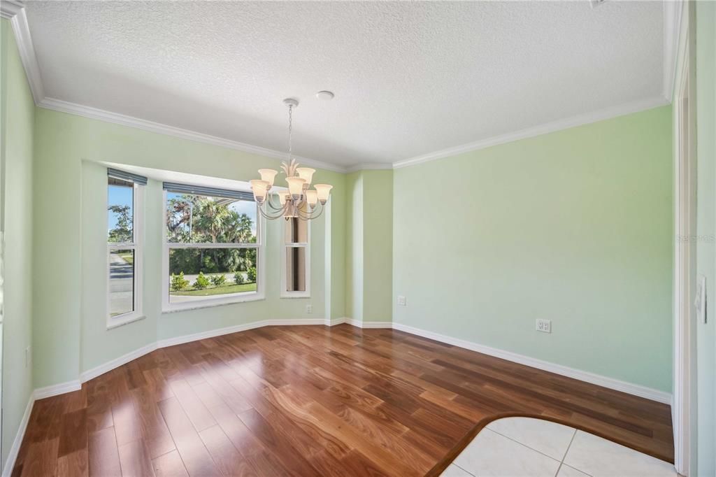 Chandelier, Empty room, Interior, Wood Texture Flooring