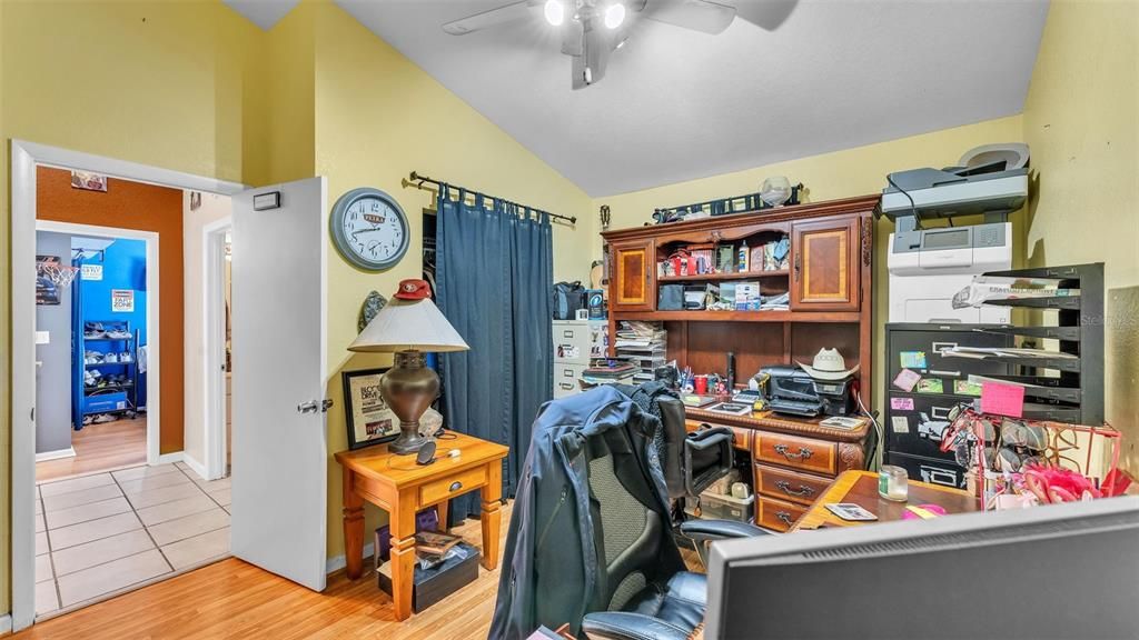 Home Office, Interior, Wood Texture Flooring