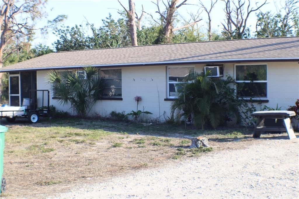 Backyard, Exterior