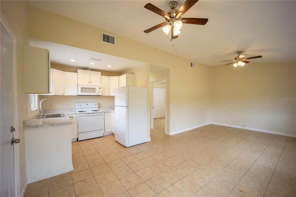 Interior, Kitchen, Recessed Lighting