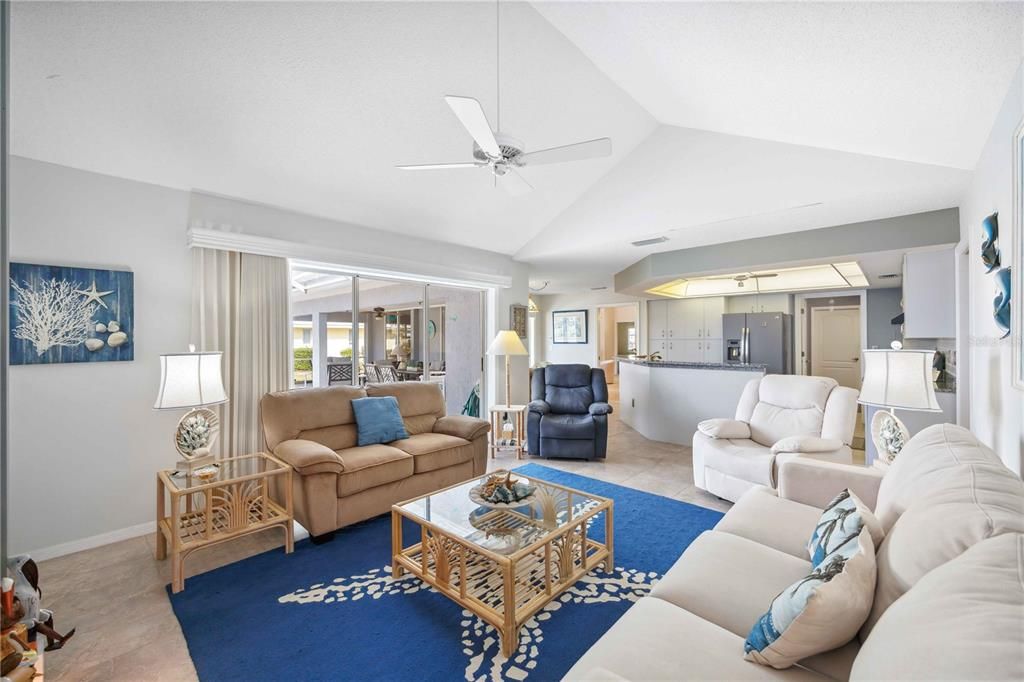 Interior, Kitchen, Living room