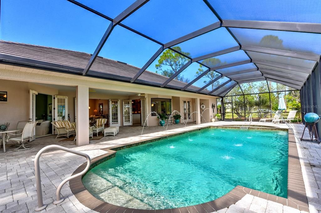 Glass Ceilings, Interior, Pool, Sun Room