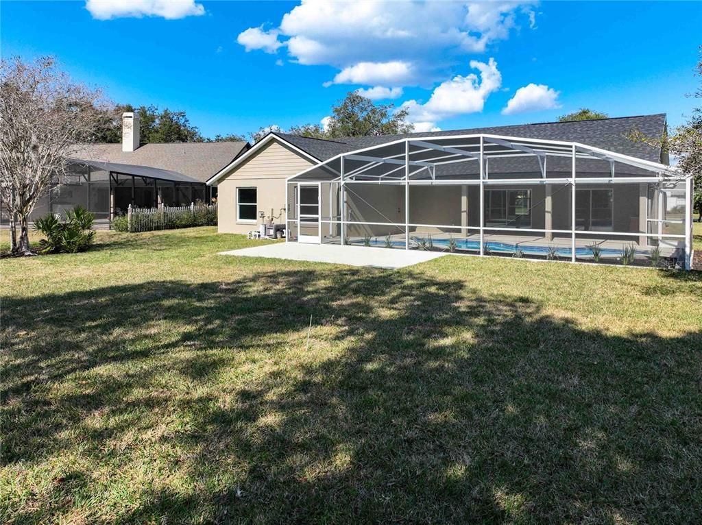 Backyard, Exterior