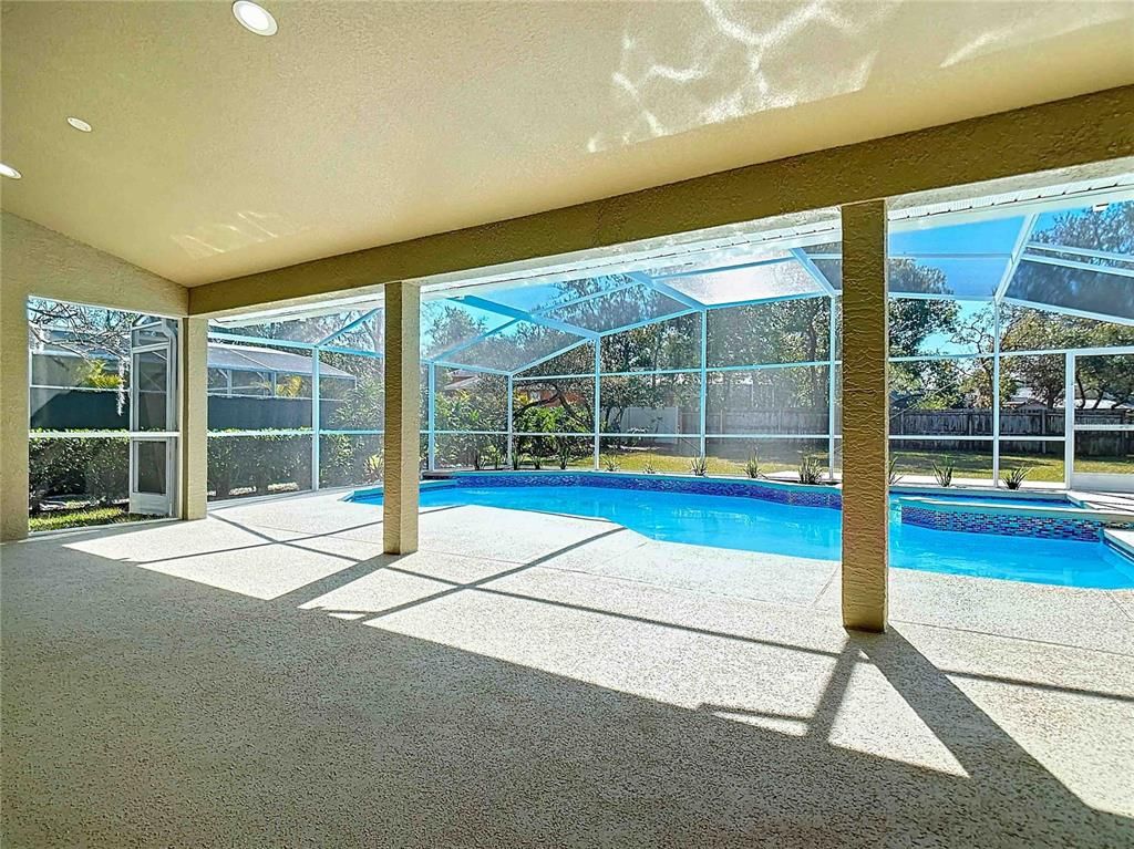 Glass Ceilings, Interior, Pool, Recessed Lighting, Sun Room