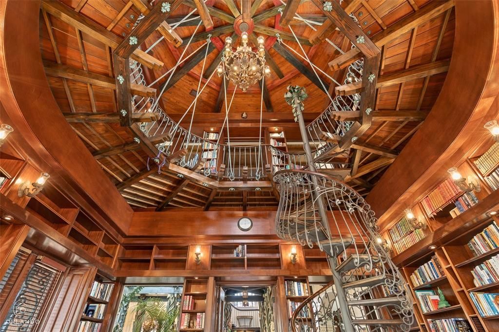 Chandelier, Interior, Wooden Beams, Wooden Ceilings