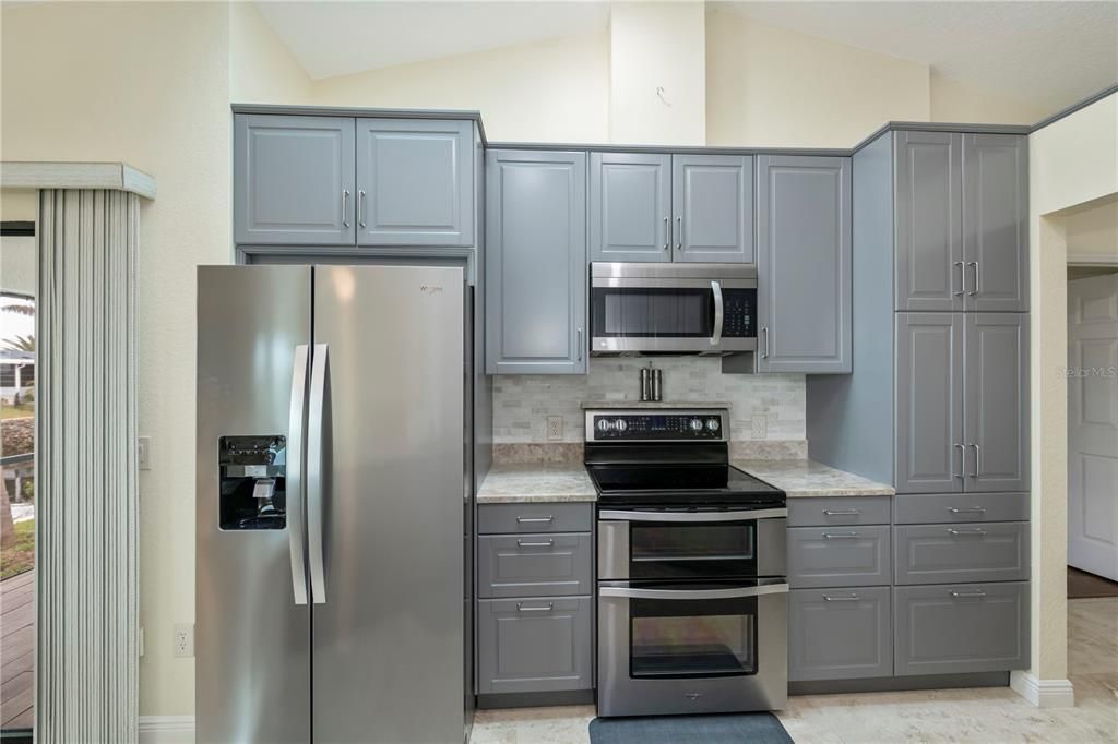 Interior, Kitchen, Stainless Steel Appliances