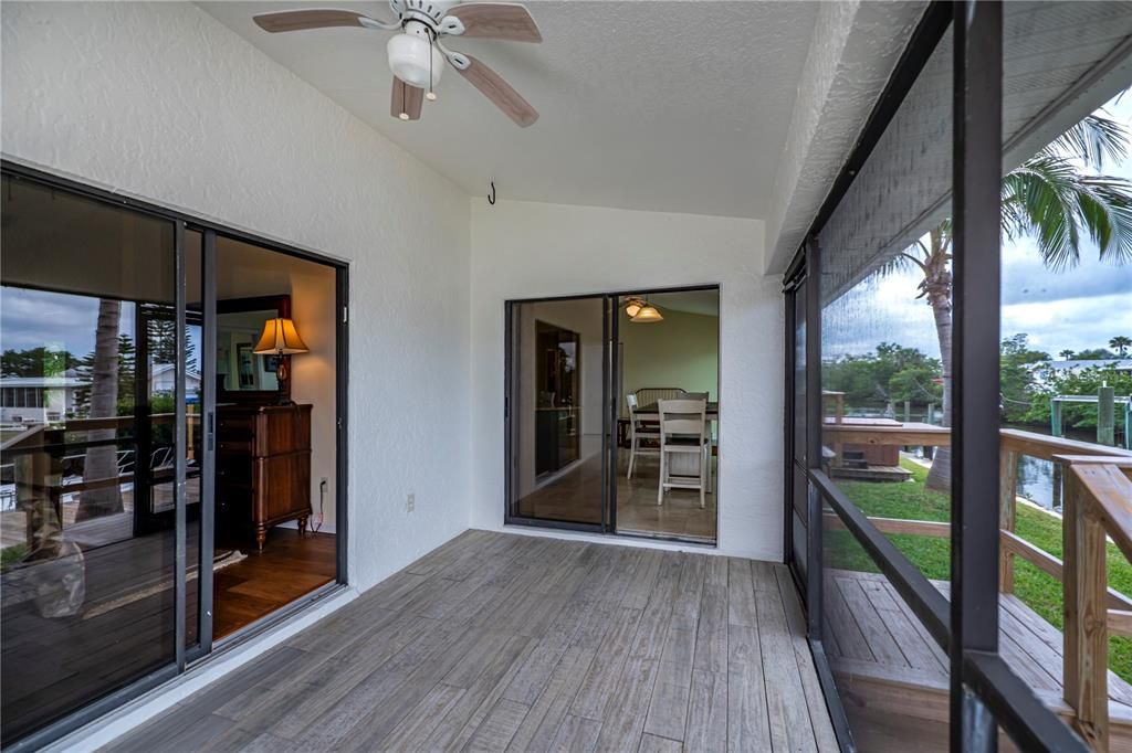 Interior, Sun Room, Wood Texture Flooring
