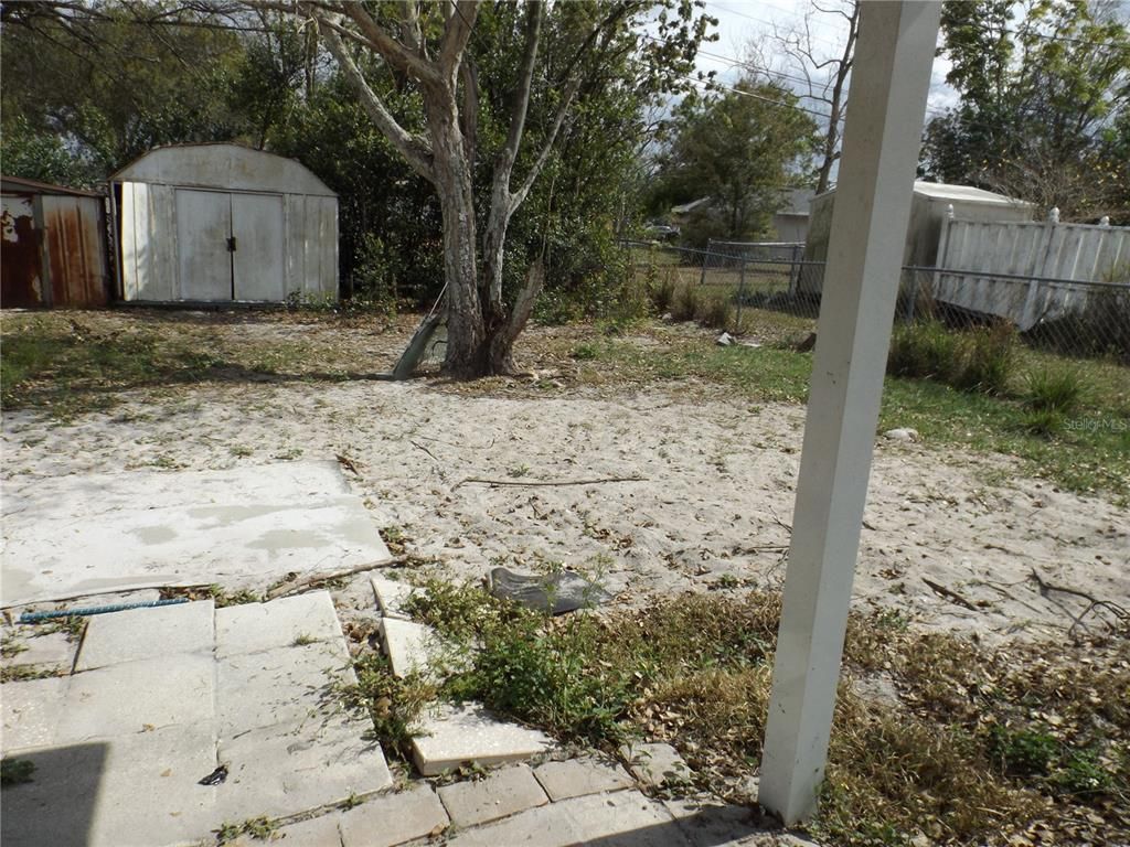 Backyard, Exterior