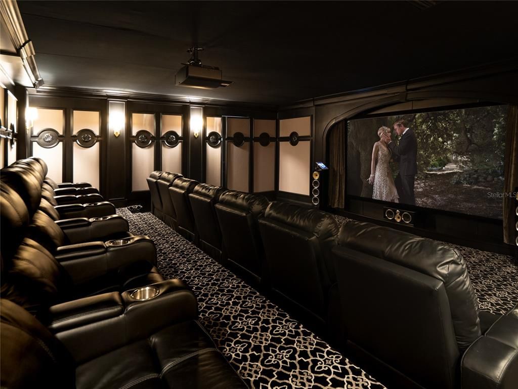 Home Theatre Room, Interior, Projection Screen, Theatre Room