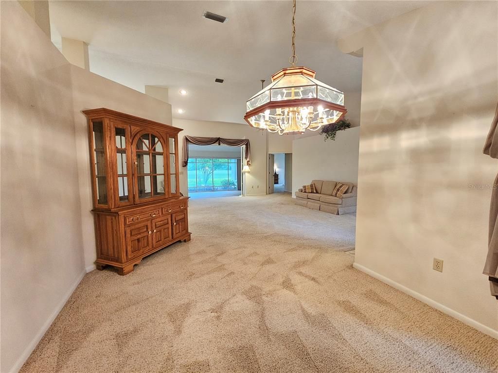 Chandelier, Interior, Recessed Lighting