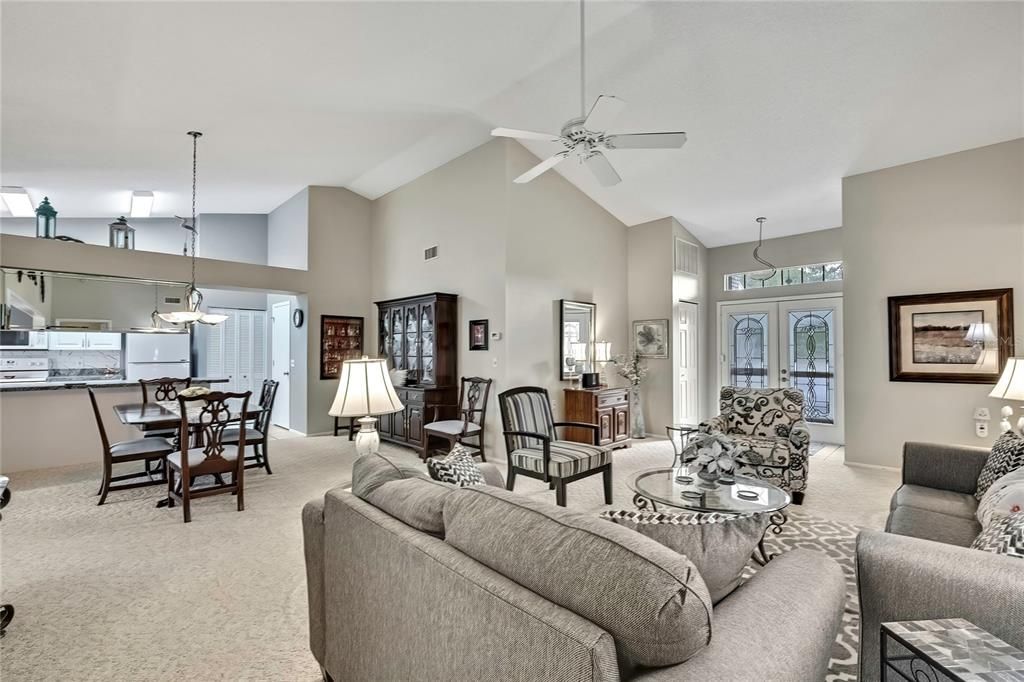 Dining room, Interior, Kitchen, Living room, Pendant Lights