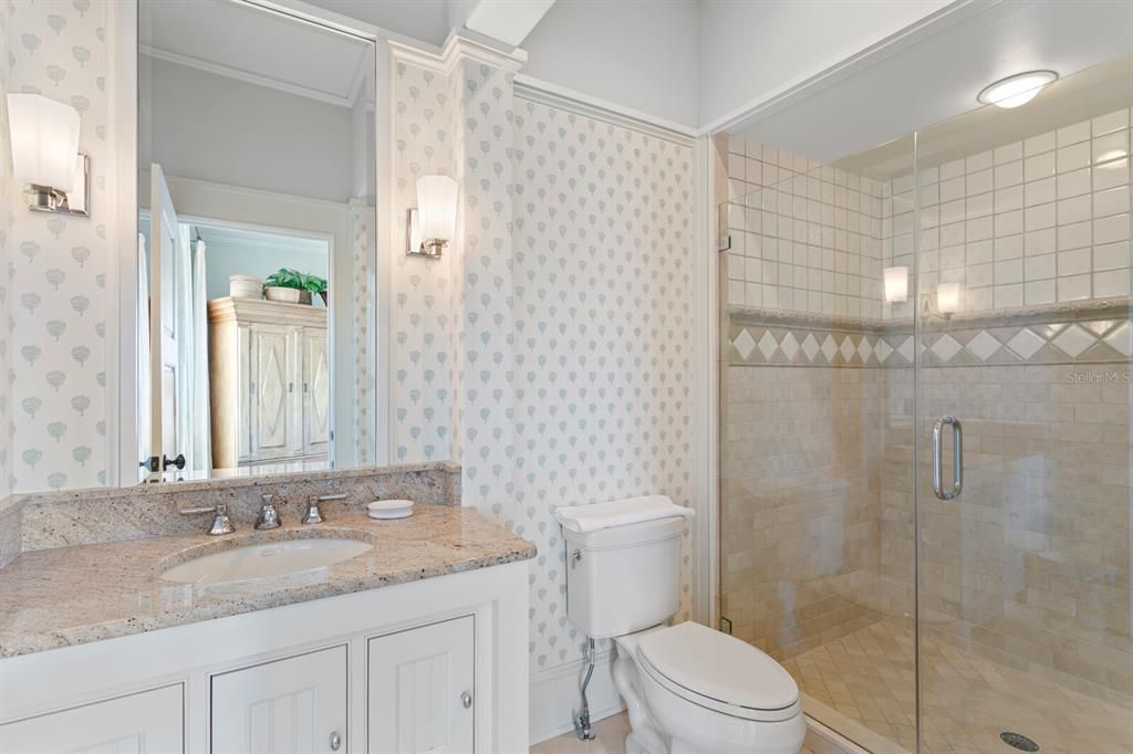 Bathroom, Glass Shower, Interior