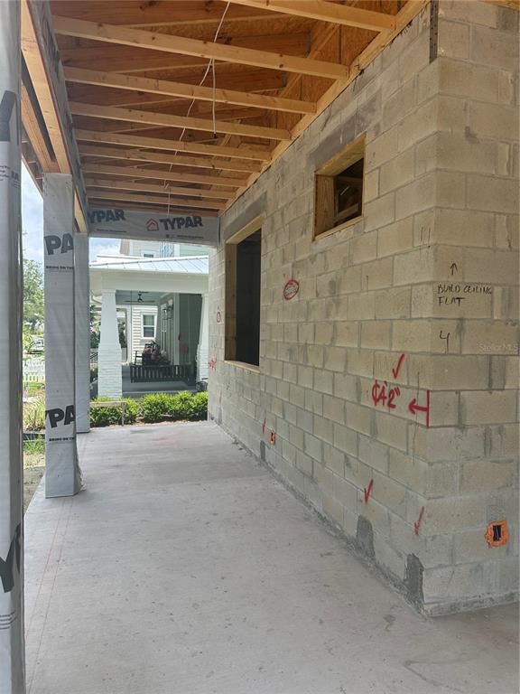 Exterior, Stone Walls
