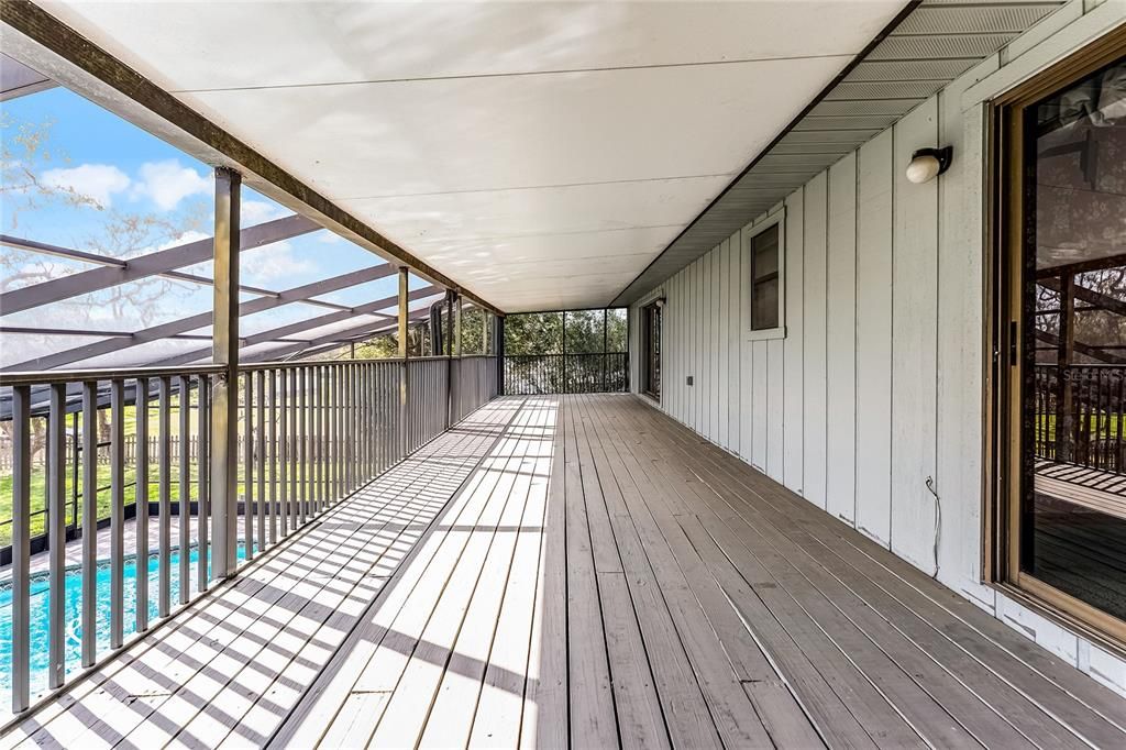 Glass Ceilings, Interior, Pool, Sun Room, Wood Texture Flooring