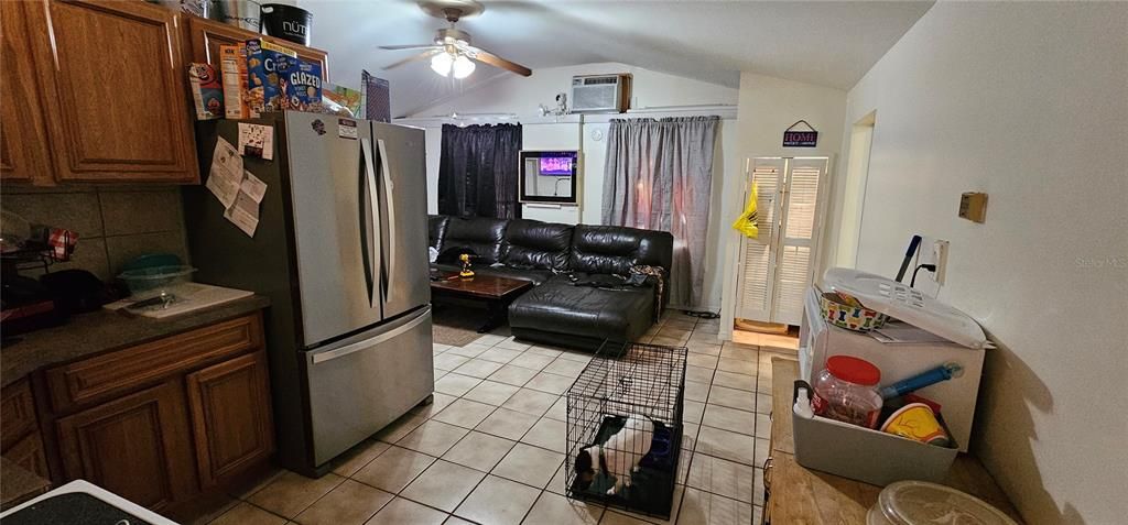 Interior, Kitchen, Living room