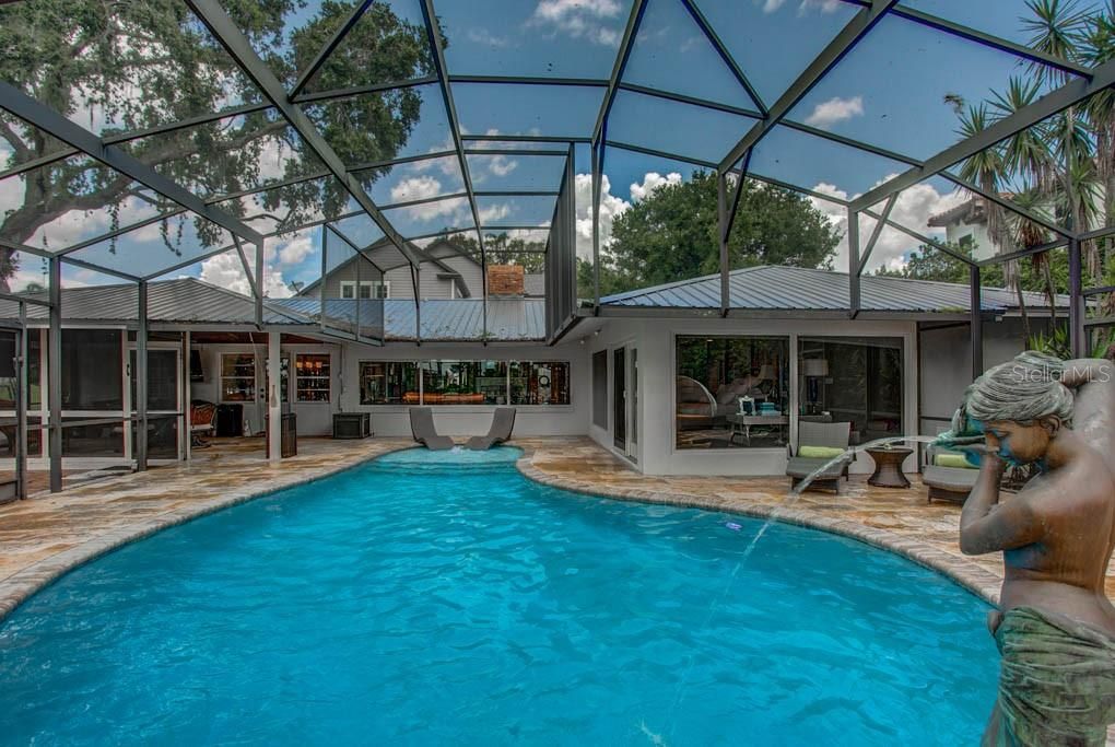 Glass Ceilings, Interior, Pool, Sun Room