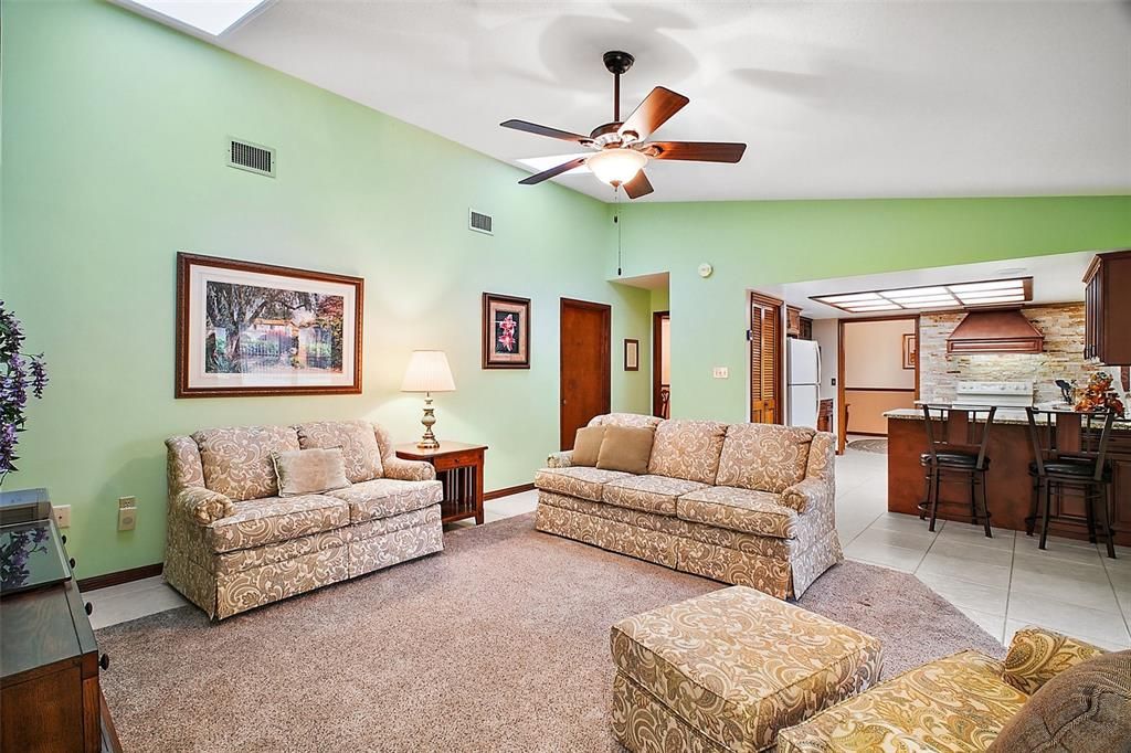 Interior, Kitchen, Living room