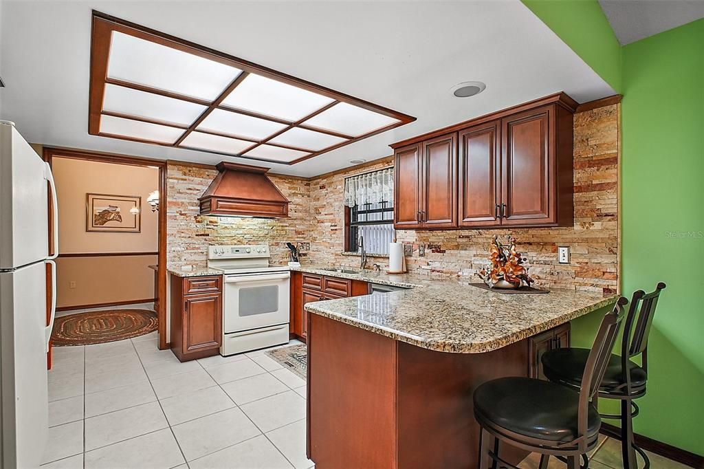 Interior, Kitchen, Stone Walls