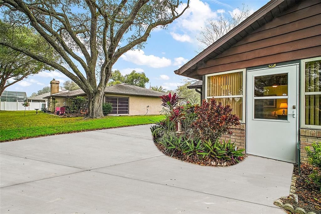 Backyard, Exterior