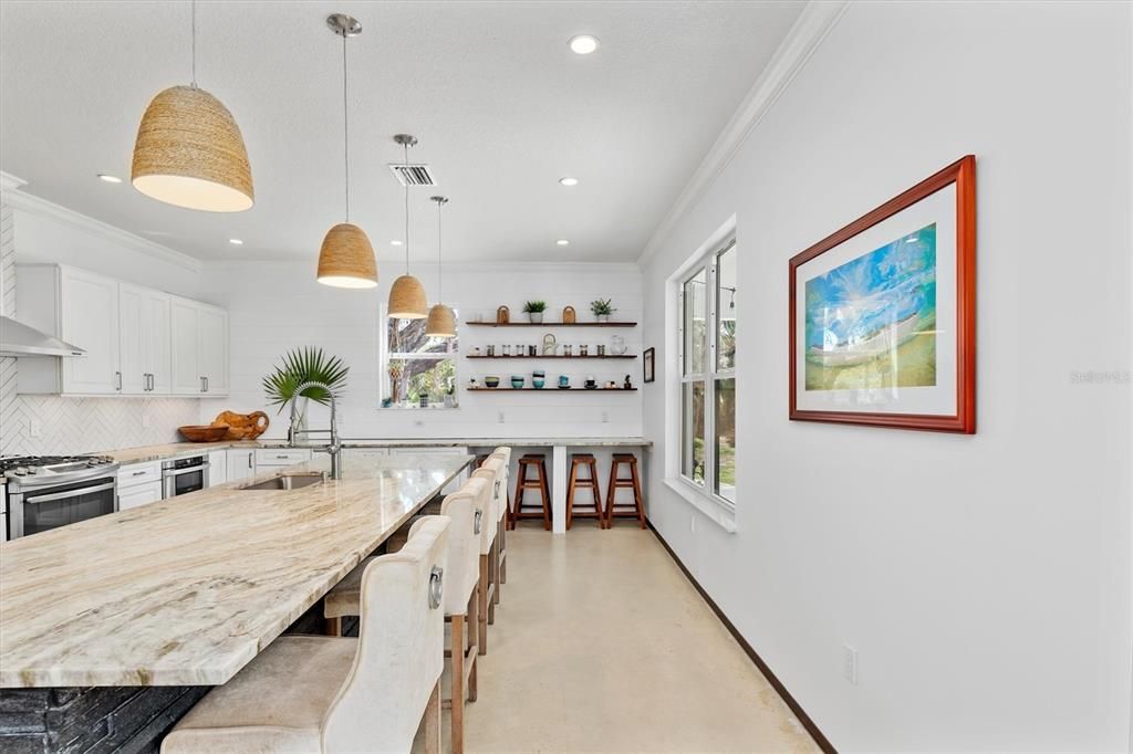 Interior, Kitchen, Pendant Lights, Recessed Lighting