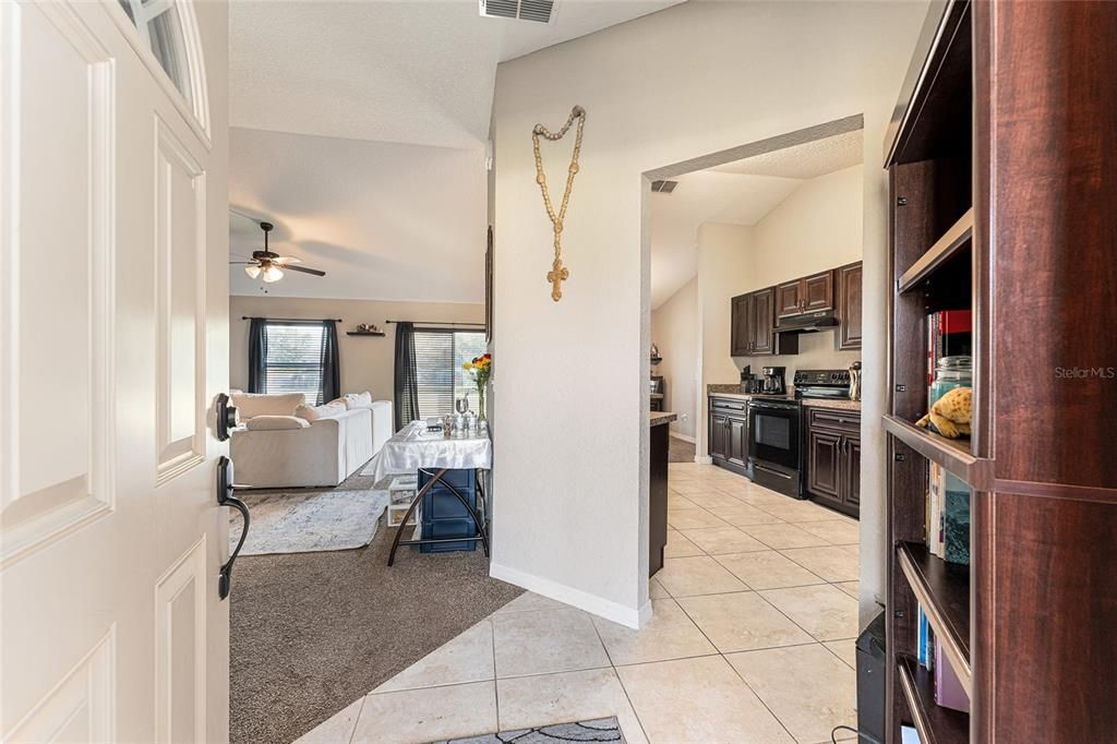 Interior, Kitchen, Living room