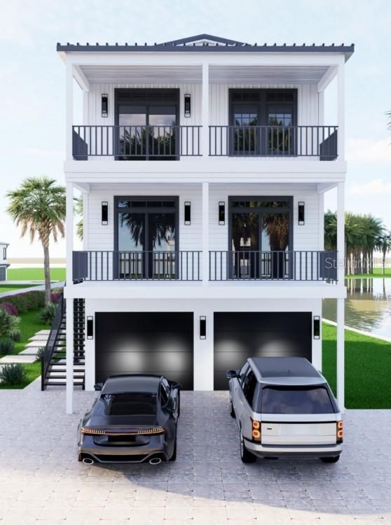 Exterior, Facade, Modern