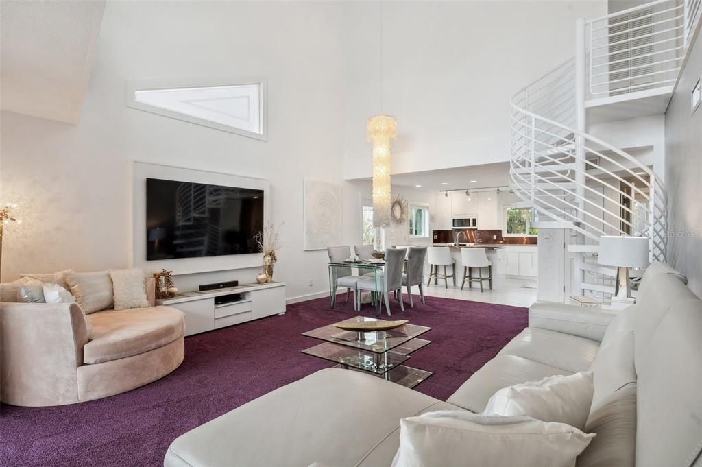 Chandelier, Dining room, Interior, Kitchen, Living room, Pendant Lights, Recessed Lighting