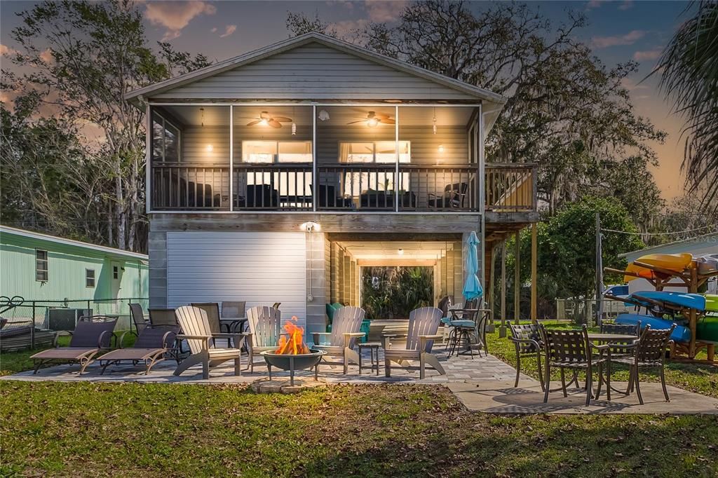 Backyard, Exterior