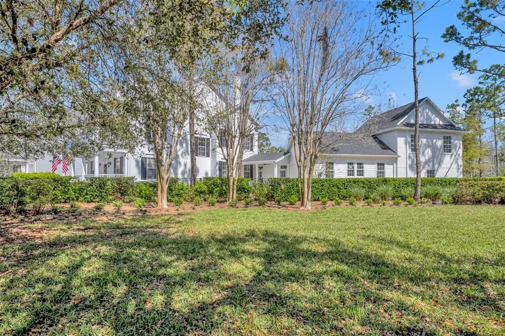Backyard, Exterior