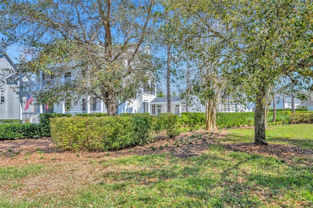 Backyard, Exterior