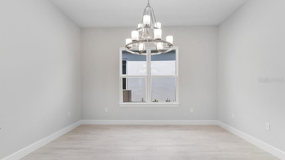 Chandelier, Empty room, Interior, Wood Texture Flooring