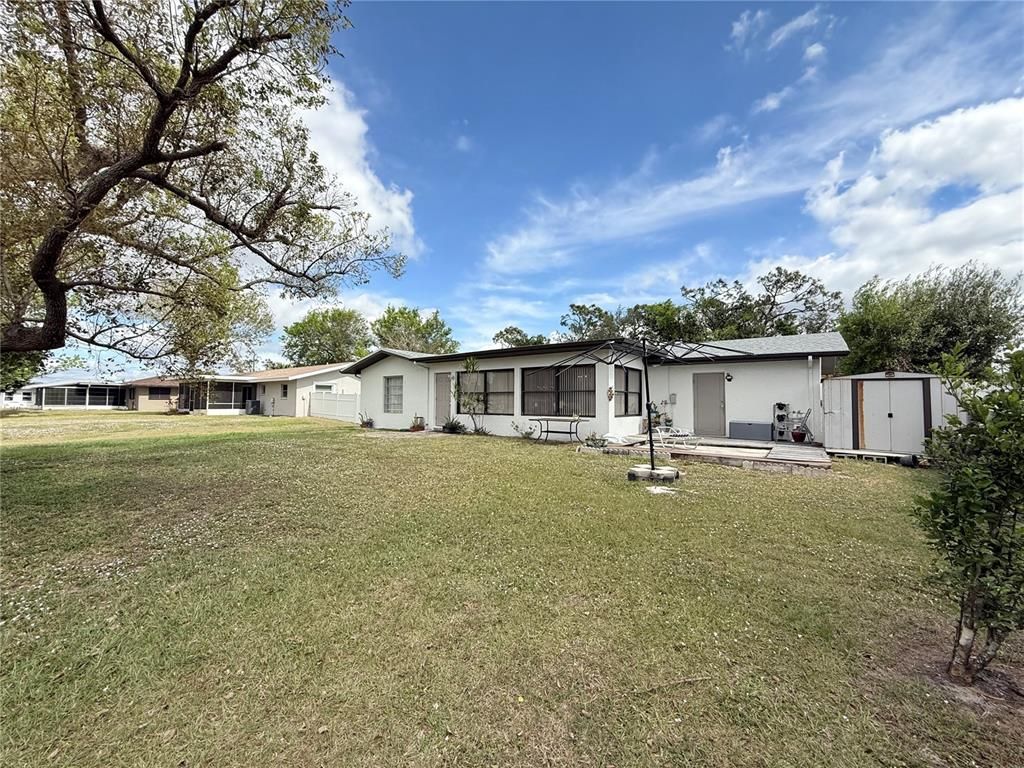 Backyard, Exterior