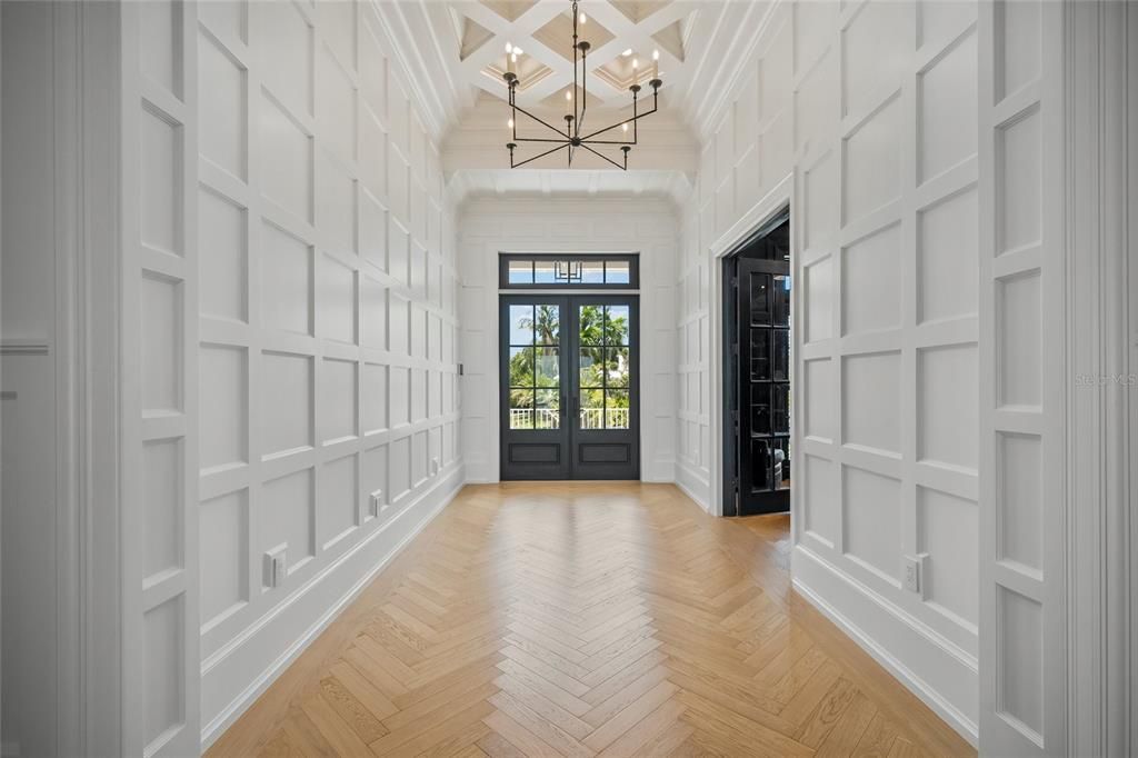 Interior, Pendant Lights, Wood Texture Flooring