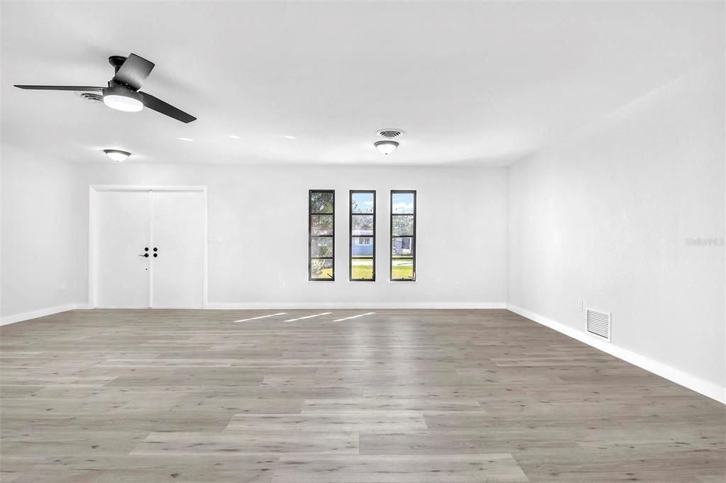 Empty room, Interior, Wood Texture Flooring
